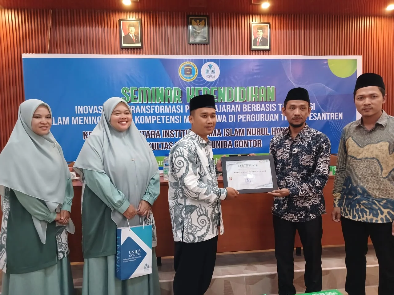 IAI Nurul Hakim dan Fakultas Tarbiyah UNIDA Gontor Gelar Seminar Pendidikan Inovasi dan Transformasi Pendidikan Berbasis Teknologi